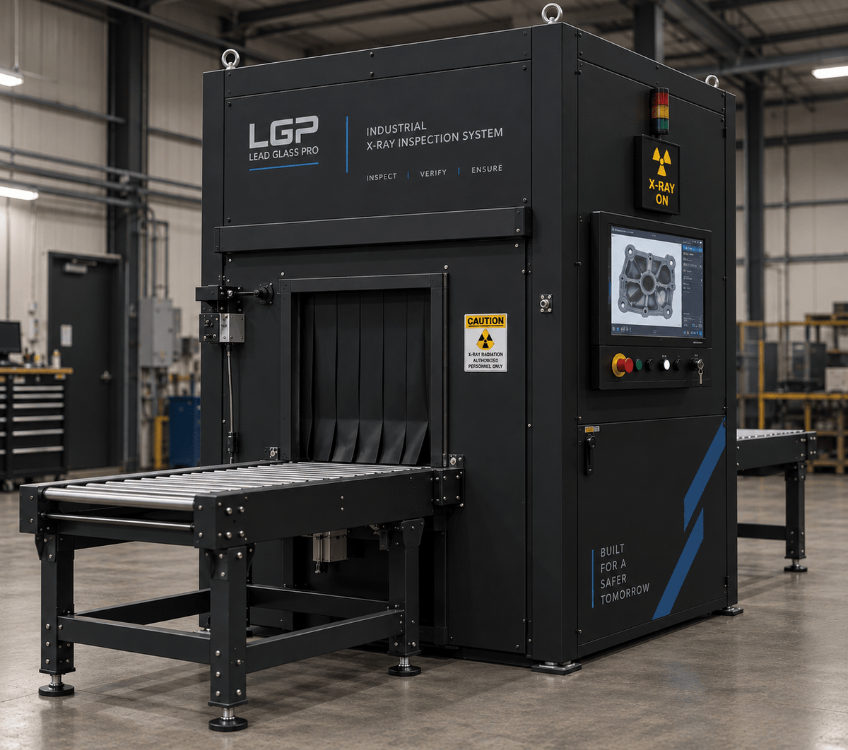 X-Ray Cabinet for Industrial NDT - Lead Glass Pro