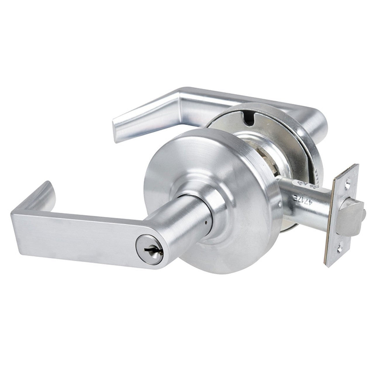 Lead Lined Cylindrical Lockset - Lead Glass Pro