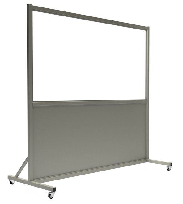 Mobile X-Ray Barrier - Lead Glass Pro