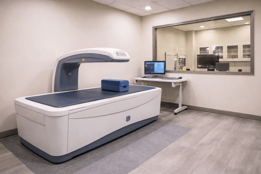 DEXA Scan Room Glass Windows - Lead Glass Pro