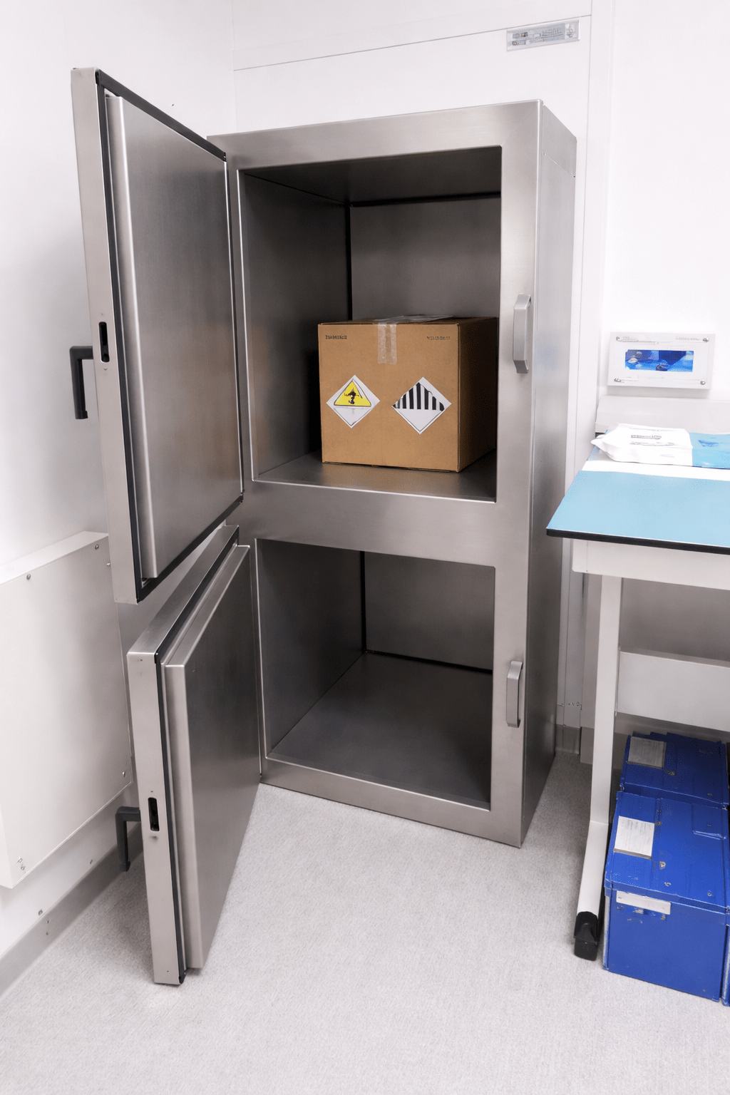 Lead Shielded Pass - Through Boxes - Lead Glass Pro