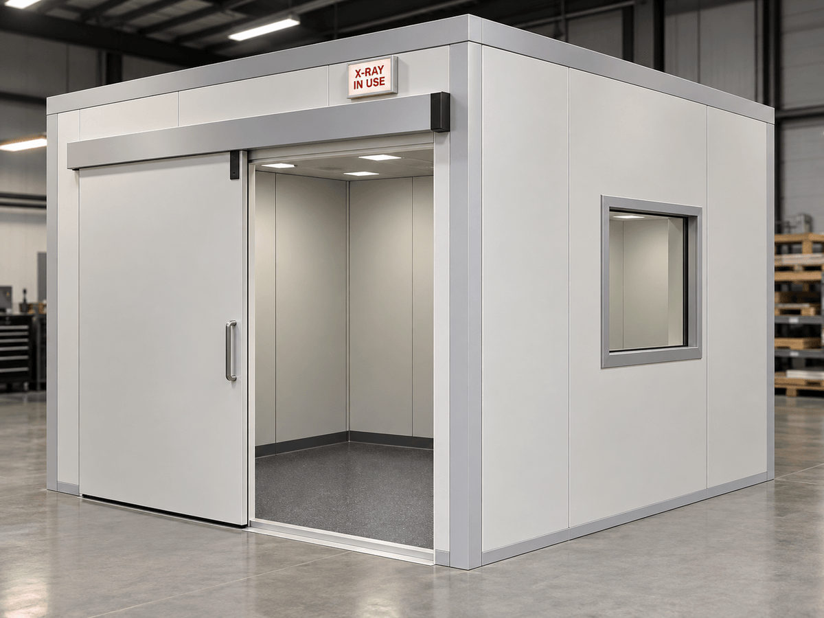 Modular X-Ray Room | Prefabricated Radiation Shielding Room - Lead Glass Pro