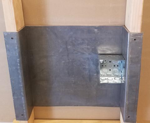 Lead Backing for Electrical Boxes - Lead Glass Pro